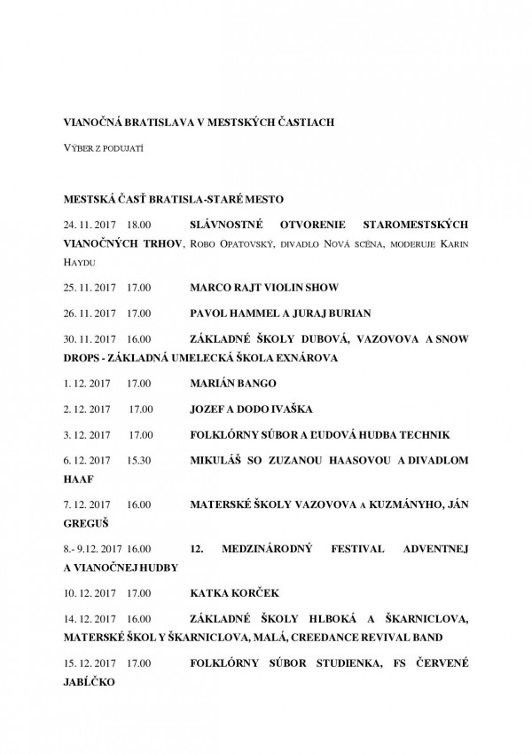 Vianocna Bratislava 2017 program page 006