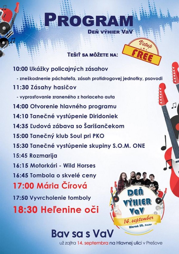 Program De vyhier s VaV