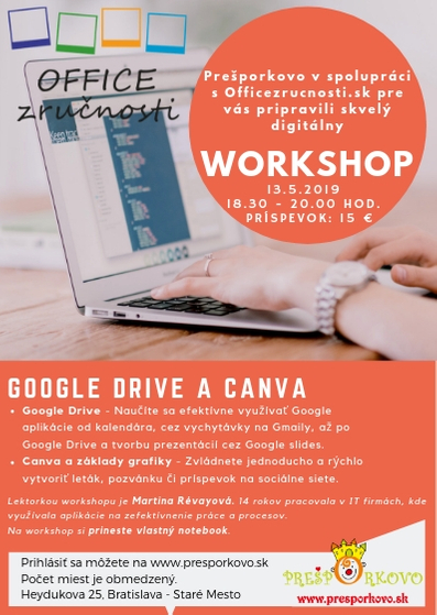 Workshop googledrive canva