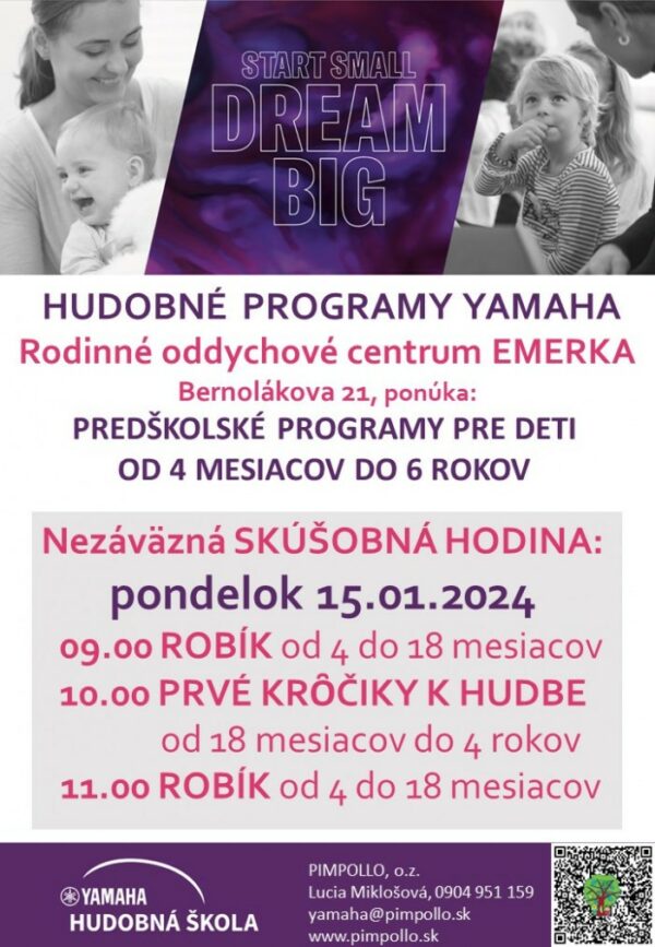 Hudobné programy YAMAHA