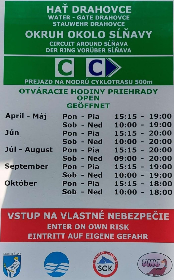 slnava hat drahovce otvaracie hodiny